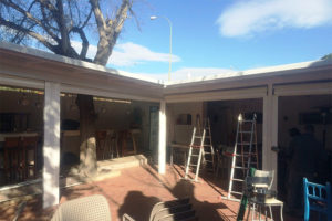 Imagen del Restaurante La Terraza del Camping en Madrid antes de la instalación