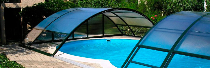 Imagen de una cubierta para piscina a medida realizada por CyC Expert