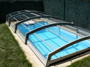 cubierta baja para piscina