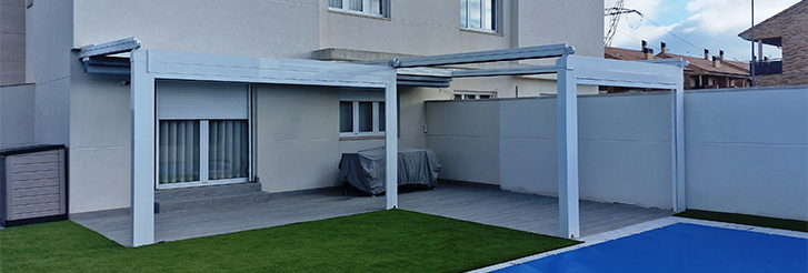 Ejemplo de una instalación de aluminio