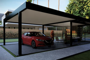 Imagen de una instalación de Marquesina Minimalista de 2020