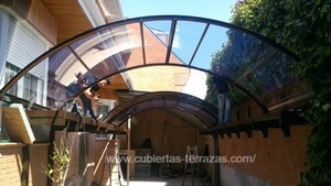 Cubierta de piscinas www.cubiertas-terrazas.com