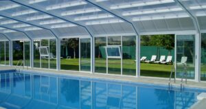 Cubierta de piscinas www.cubiertas-terrazas.com