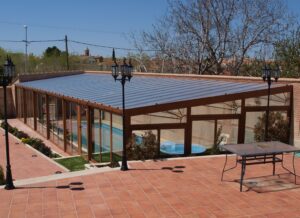 Cubierta de piscinas www.cubiertas-terrazas.com