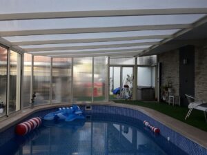 Cubierta de piscinas www.cubiertas-terrazas.com